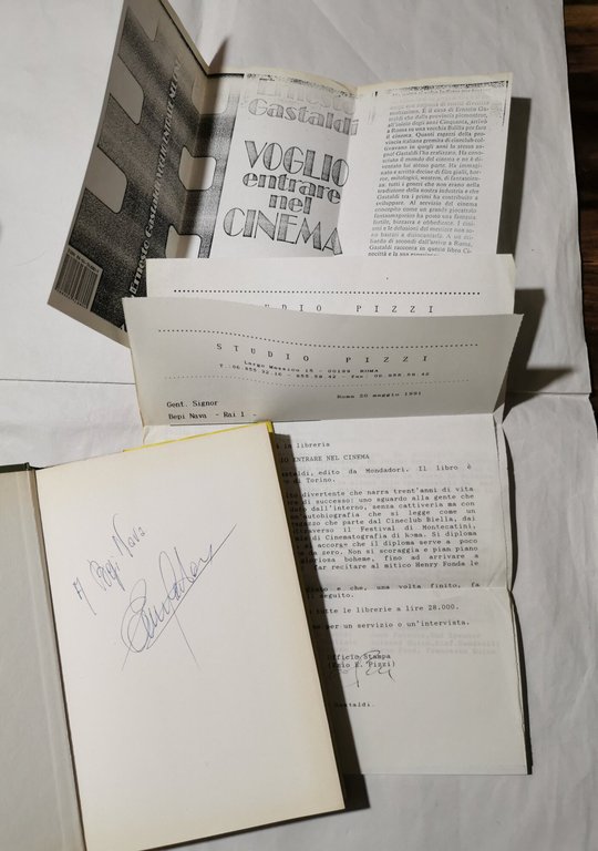 Voglio entrare nel cinema - Storia di uno che ce …