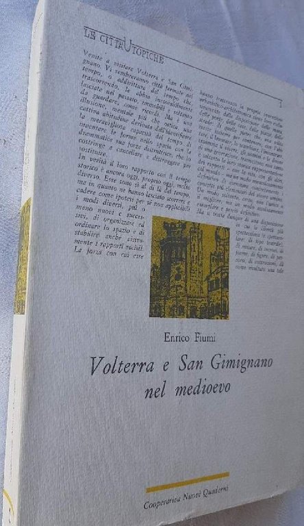 VOLTERRA E SAN GIMIGNANO NEL MEDIOEVO(1983)