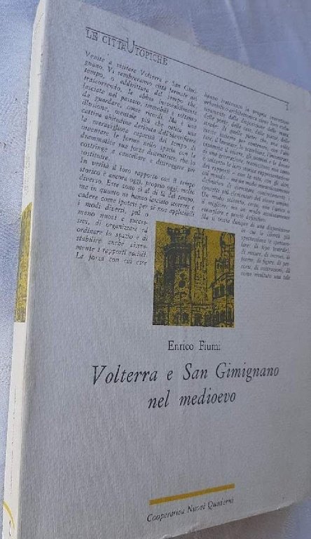 VOLTERRA E SAN GIMIGNANO NEL MEDIOEVO(1983)