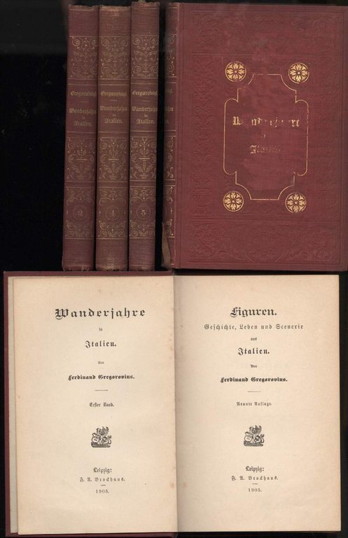 WANDERJAHRE IN ITALIEN 5 Voll. | Immagine Gallery 2