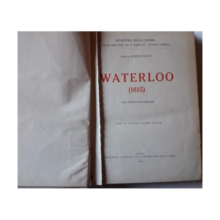 WATERLOO(1815)(1923)