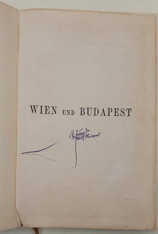 WIEN UND BUDAPEST (1931)