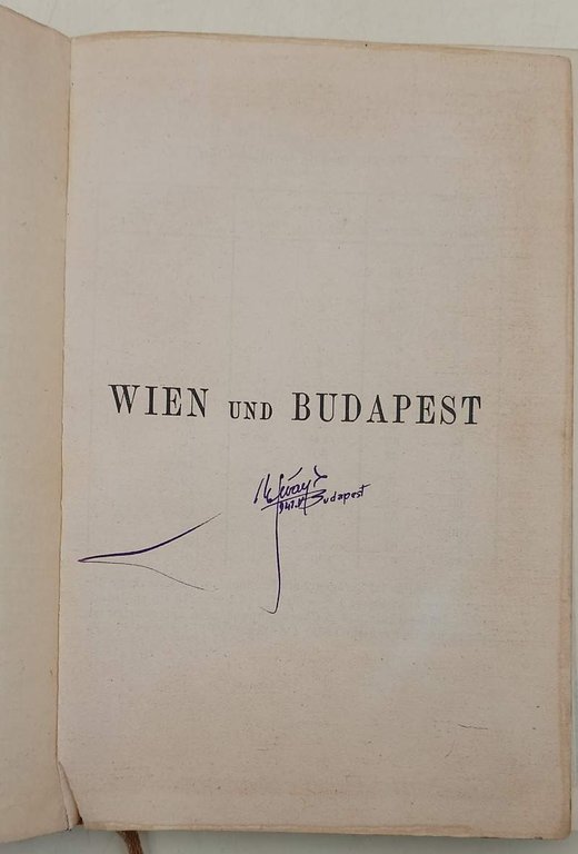 WIEN UND BUDAPEST (1931)
