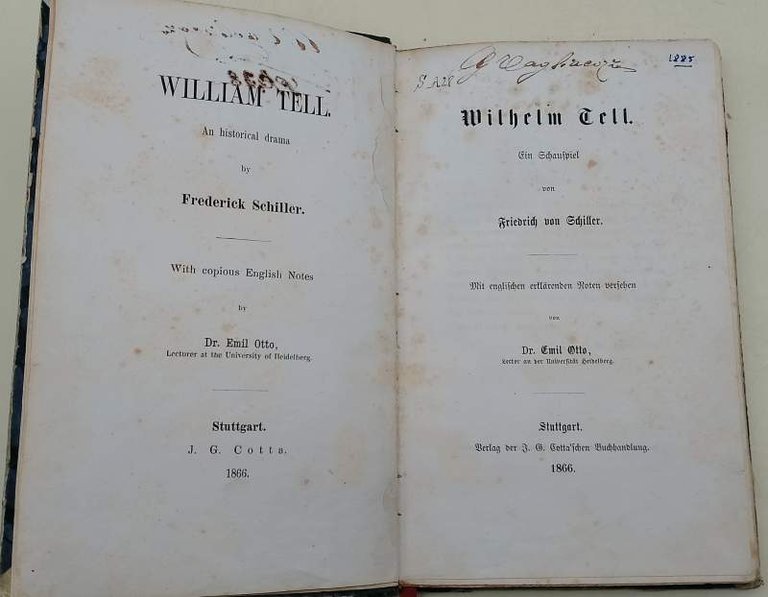 WILLHELM TELL- EIN SCHAUSPIEL(1866)