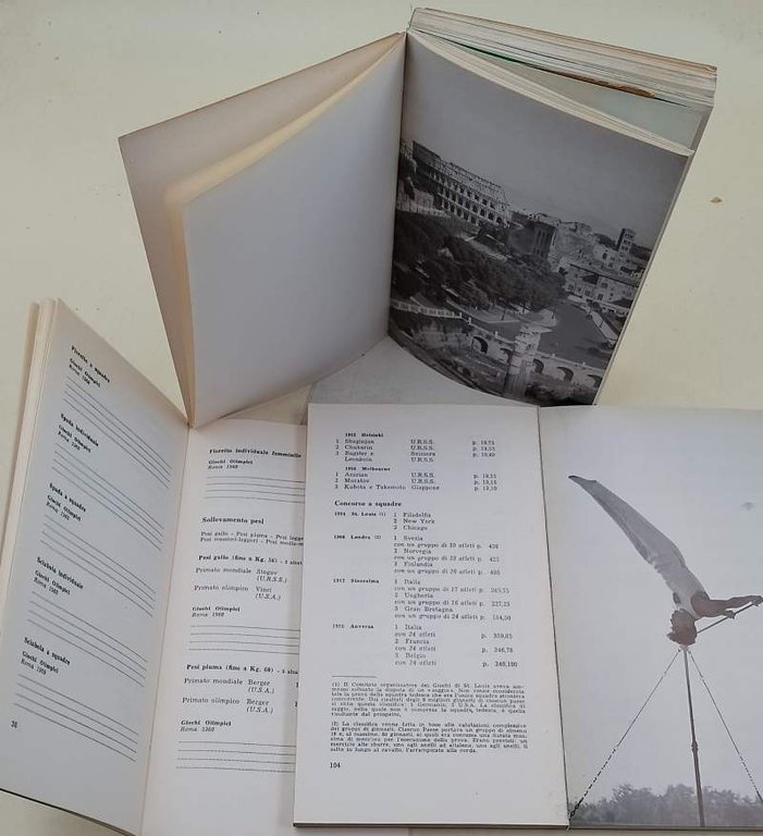 XVII OLIMPIADE-ROMA 1960-STORIA DEI GIOCHI OLIMPICI 3 VOLL.(1960)