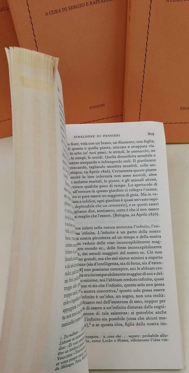 ZIBALDONE DI PENSIERI- 4 tomi(1977)