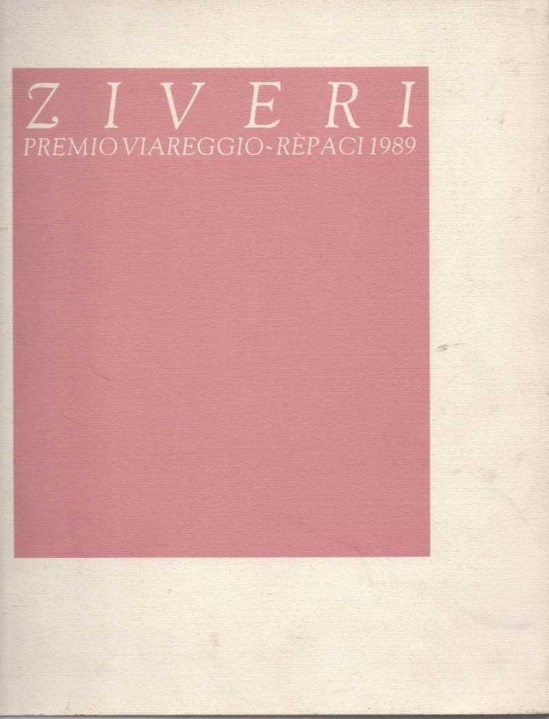 ZIVERI Premio Viareggio-Rèpaci 1989