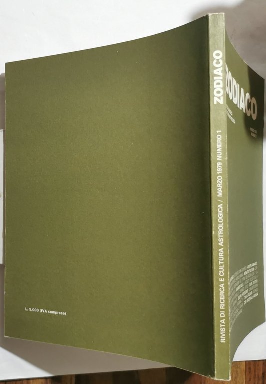 Zodiaco - Rivista di ricerca e cultura astrologica - num.1 | Immagine Gallery 3
