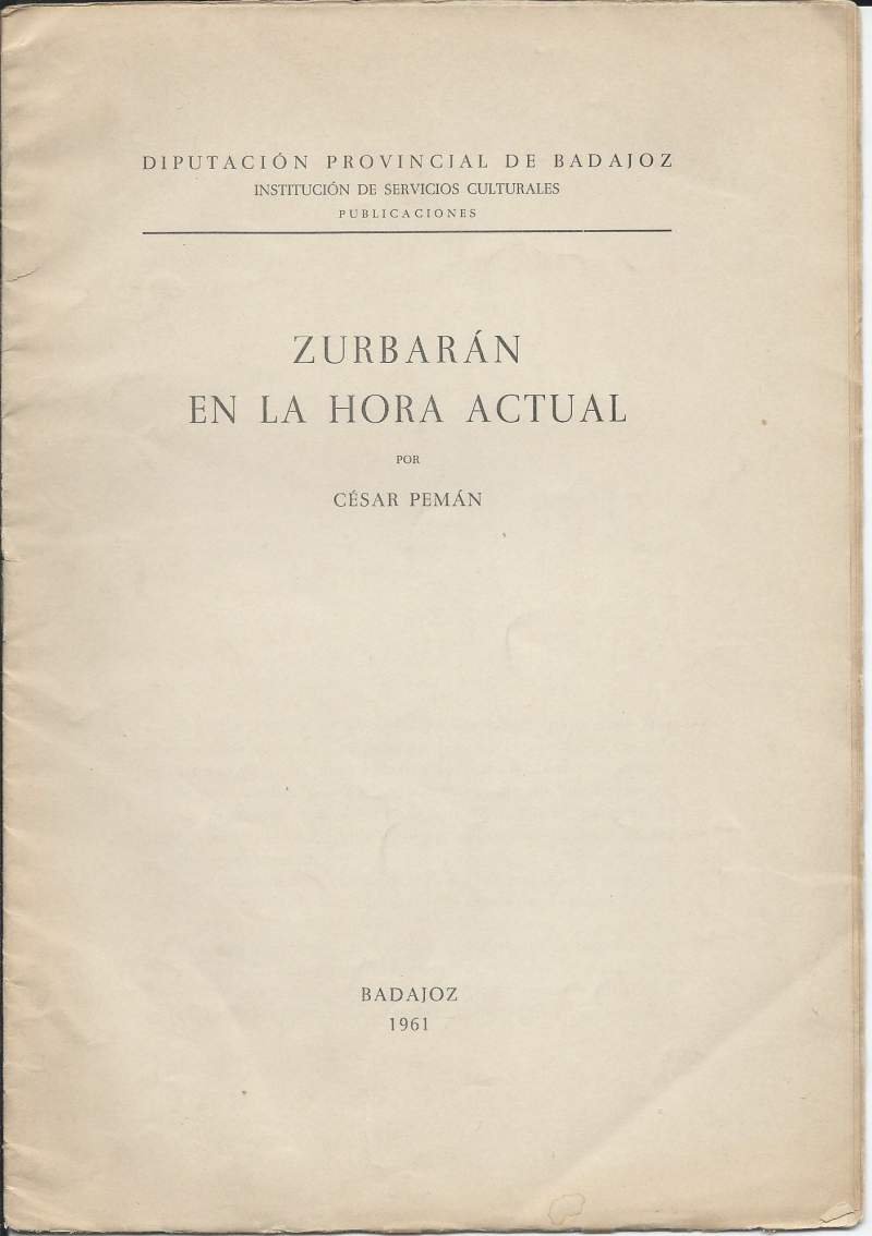 ZURBARAN EN LA HORA ACTUAL (1961) | Immagine principale