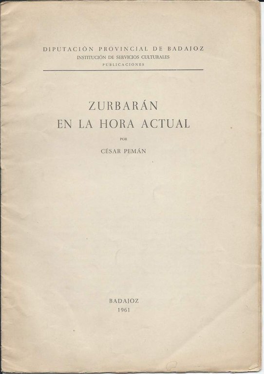 ZURBARAN EN LA HORA ACTUAL (1961) | Immagine Gallery 2