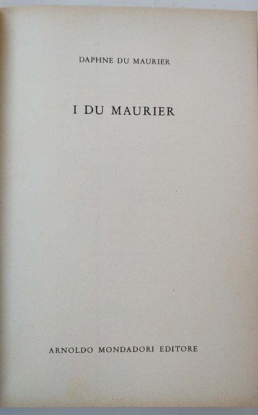 I Du Maurier