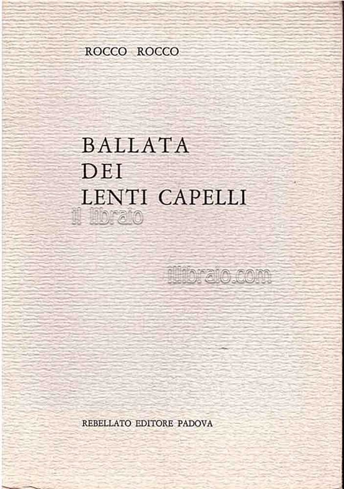 Ballata dei lenti capelli