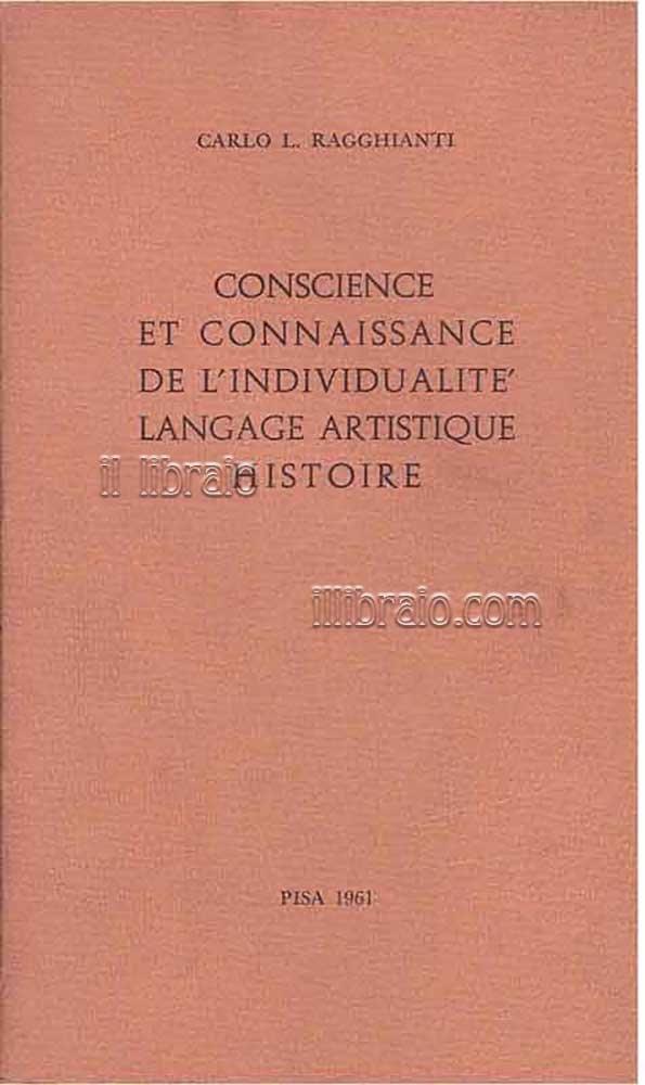 Conscience et connaissance de l'individualitè langage artistique histoire