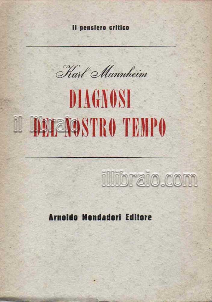 Diagnosi del nostro tempo