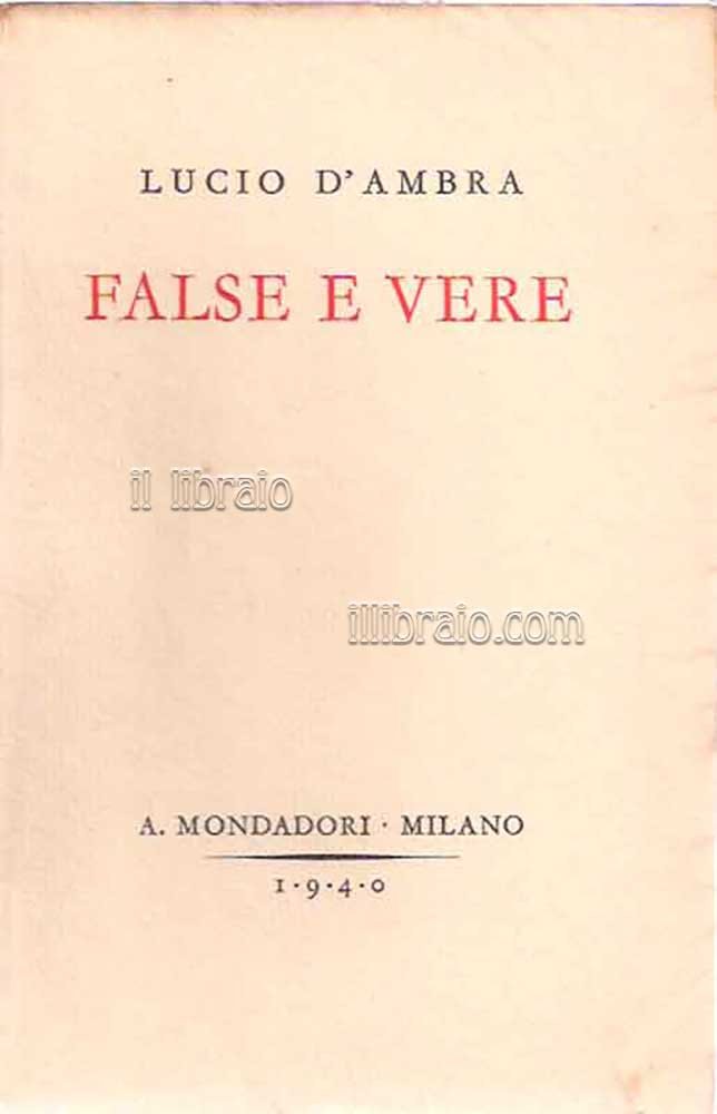 False e vere