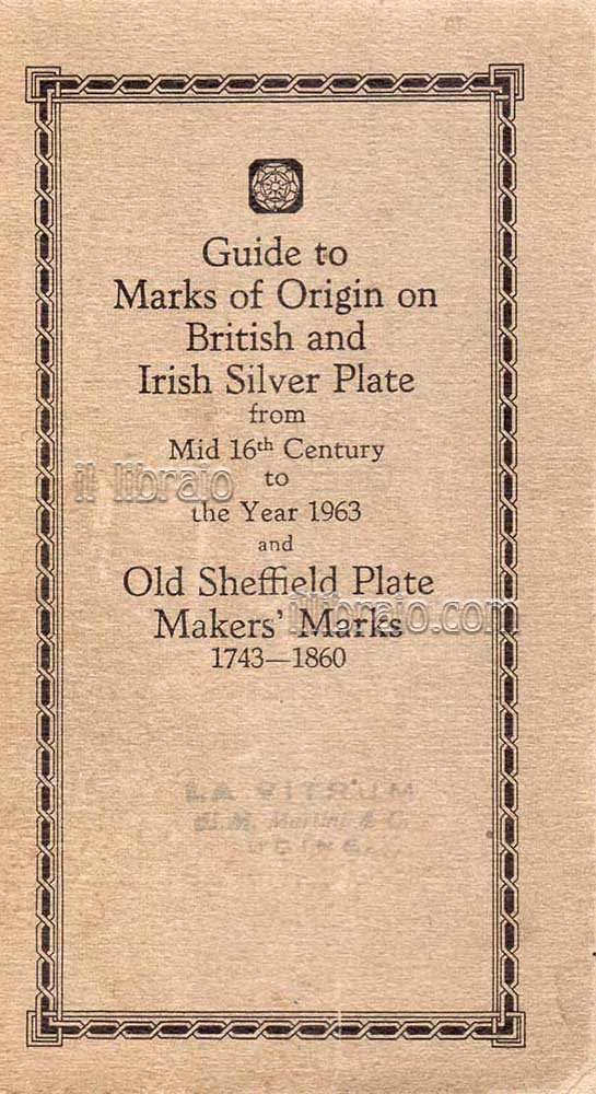 Guide to Marks of Origin on British and Irish Silver …