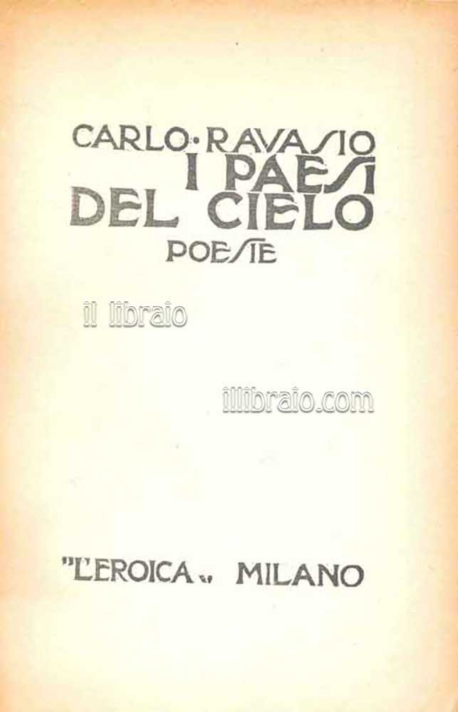 I paesi del cielo. Poesie
