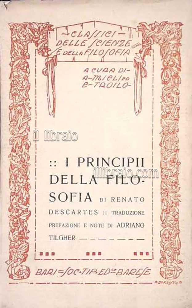I principi della filosofia