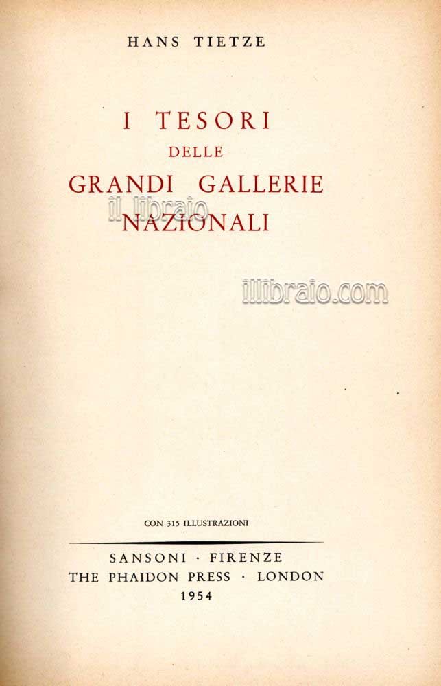I tesori delle grandi Gallerie Nazionali