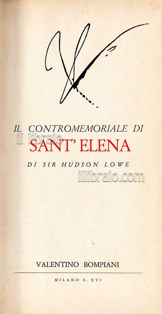 Il contromemoriale di Sant'Elena