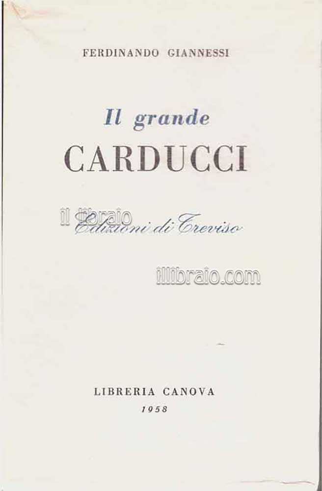 Il grande Carducci