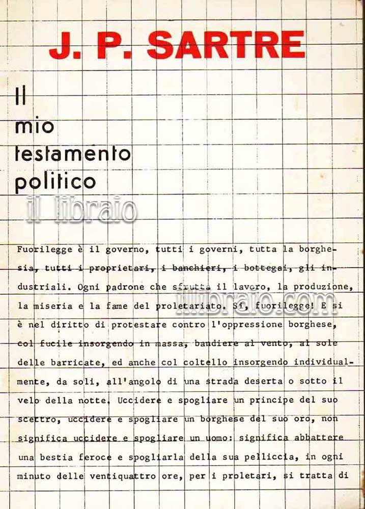 Il mio testamento politico