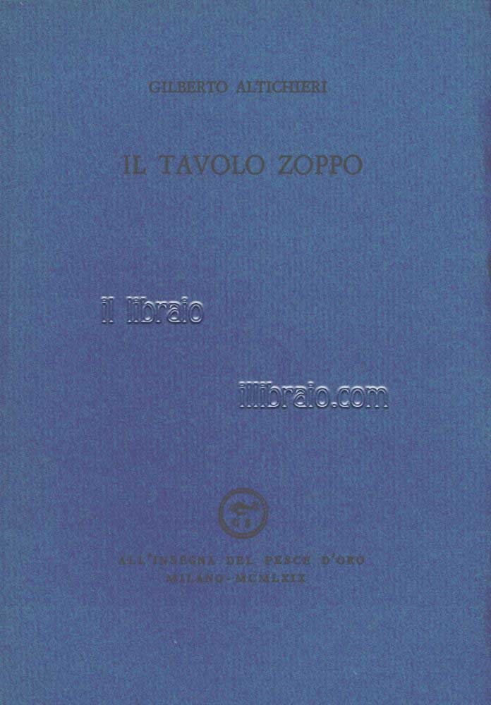 Il tavolo zoppo