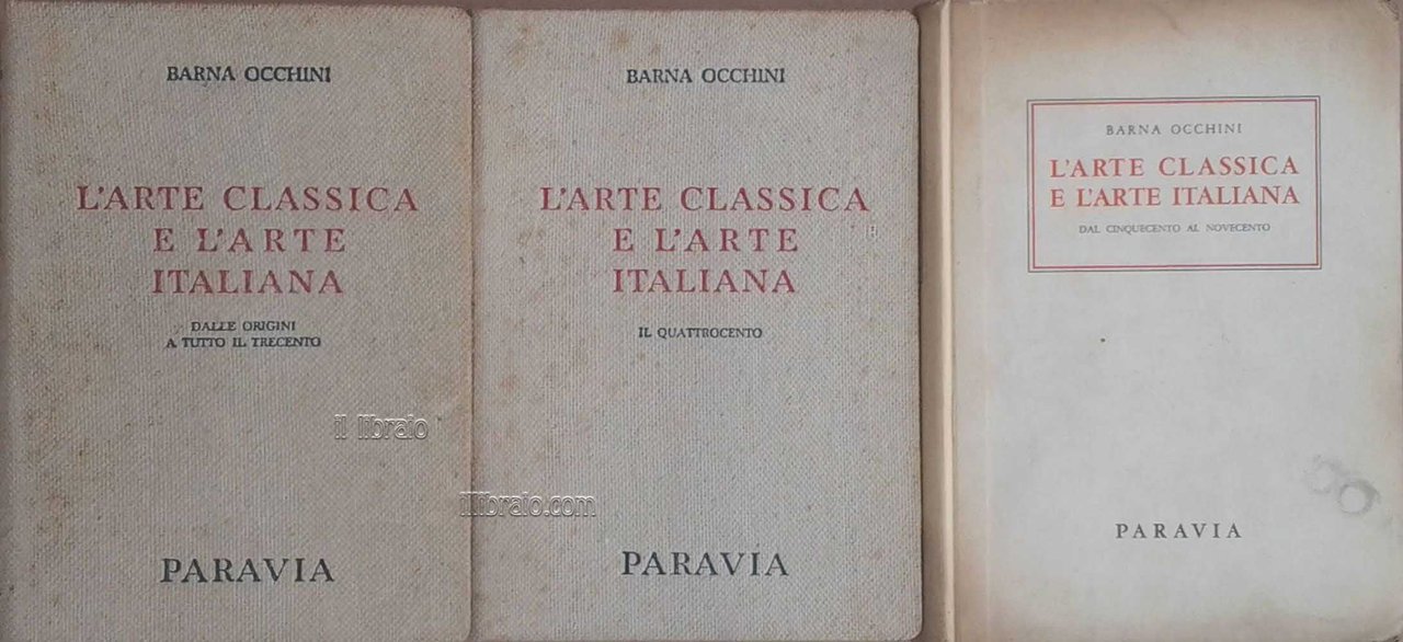 L'arte classica e l'arte italiana