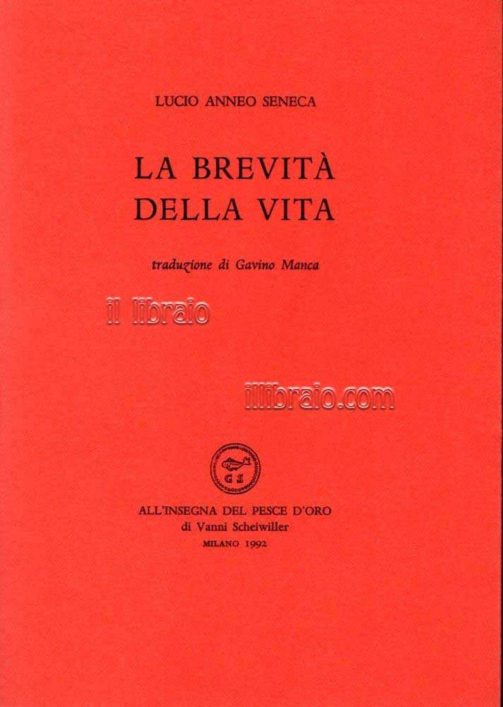 La brevità della vita