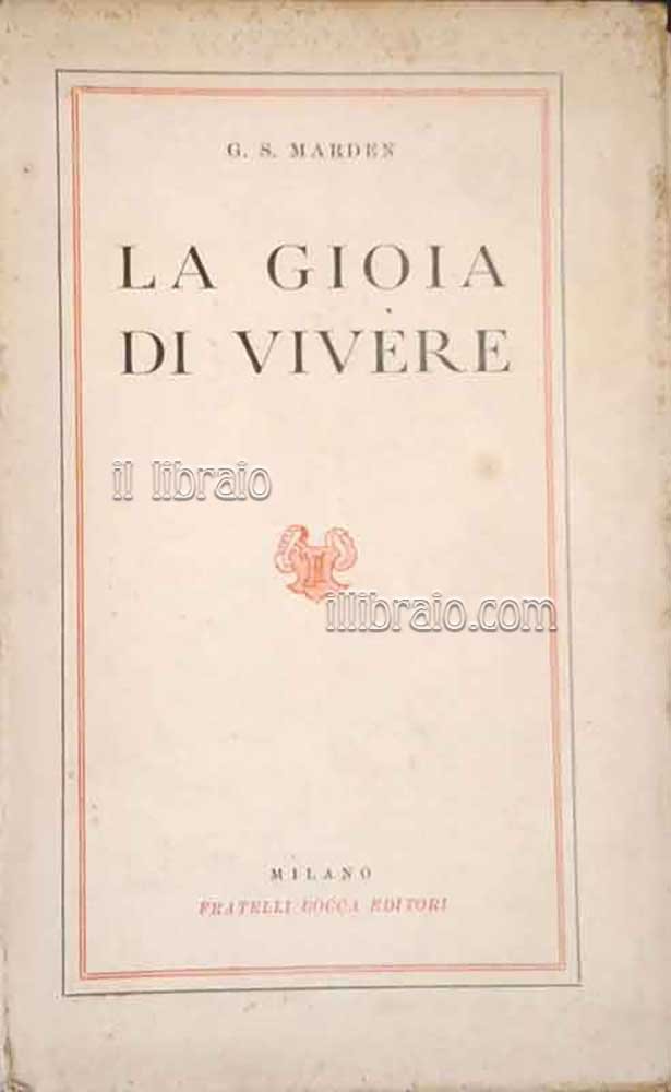 La gioia di vivere