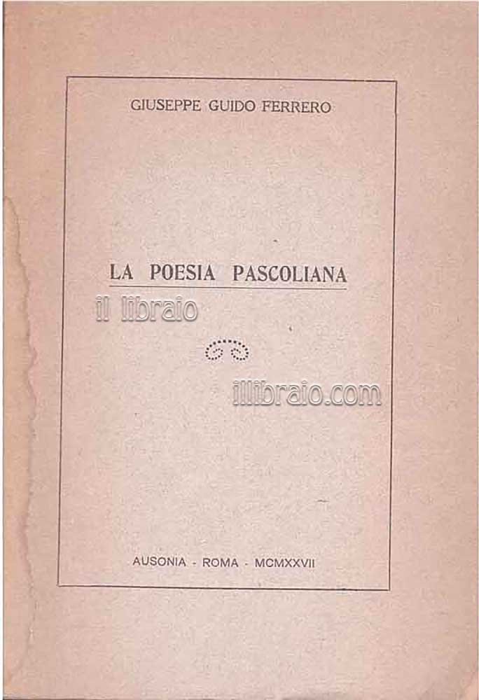 La poesia pascoliana