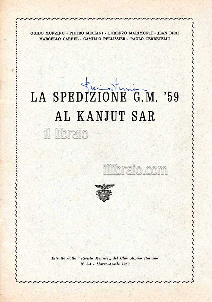 La spedizione G. M. '59 al Kanjut Sar