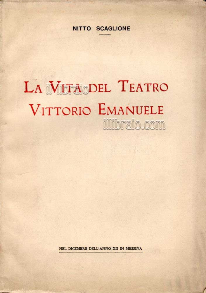 La vita del Teatro Vittorio Emanuele