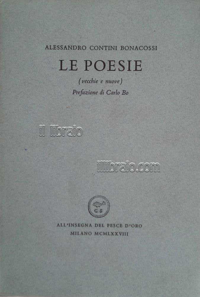 Le poesie (vecchie e nuove)