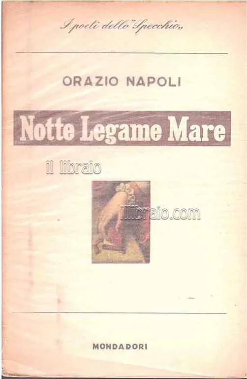 Notte Legame Mare. Poesie
