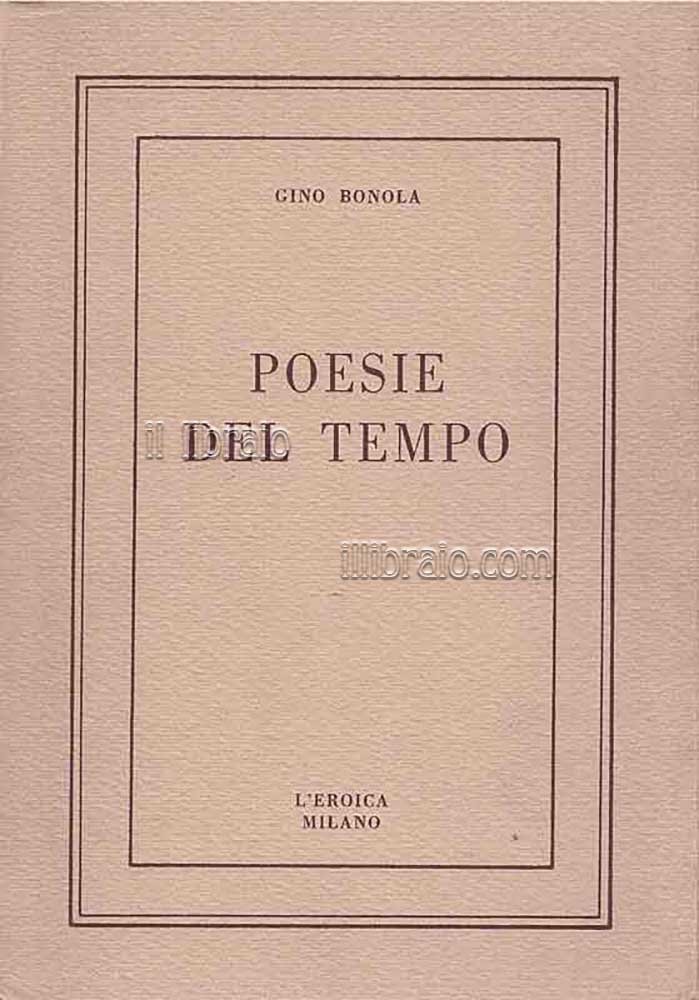 Poesie del tempo