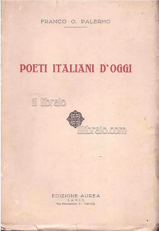 Poeti italiani d'oggi