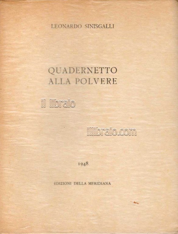 Quadernetto alla polvere