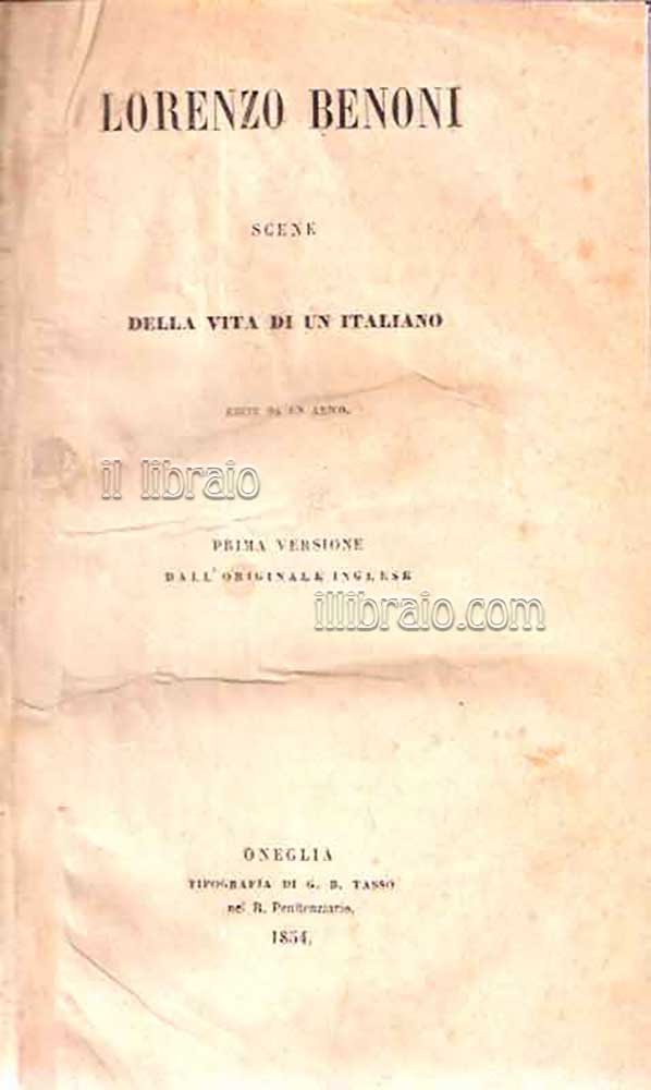 Scene della vita di un italiano edite da un amico