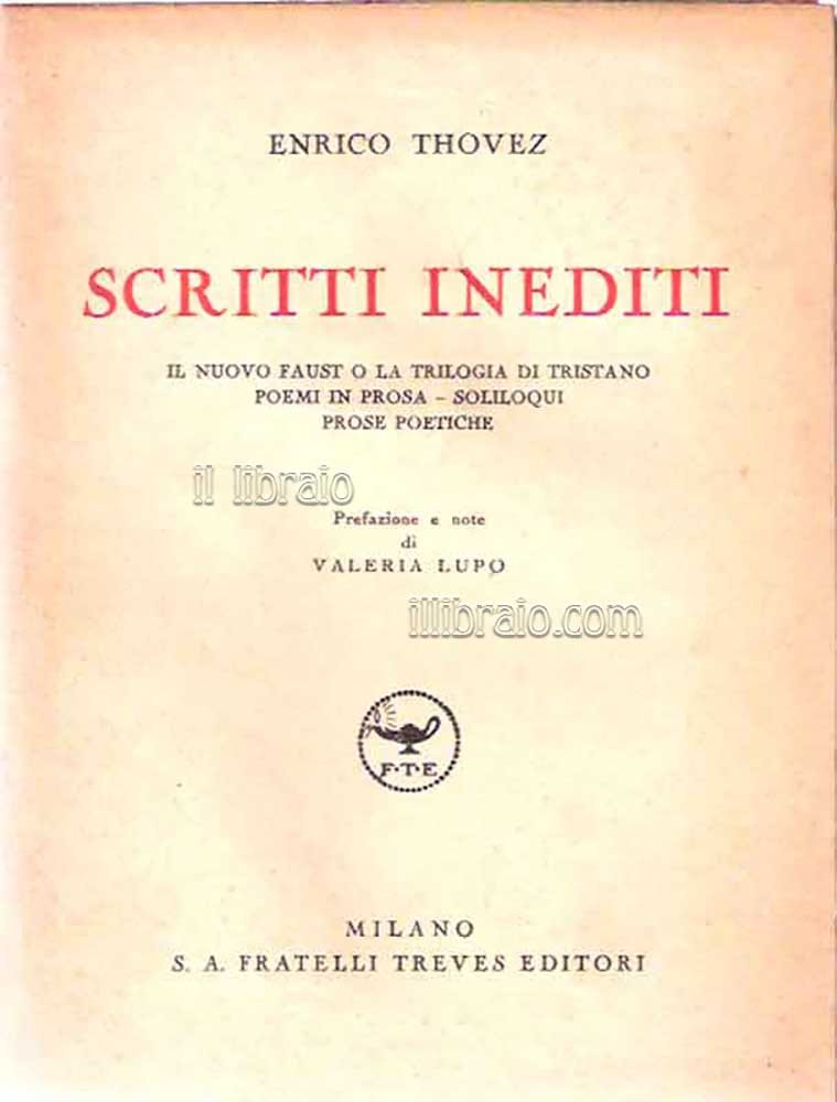 Scritti inediti