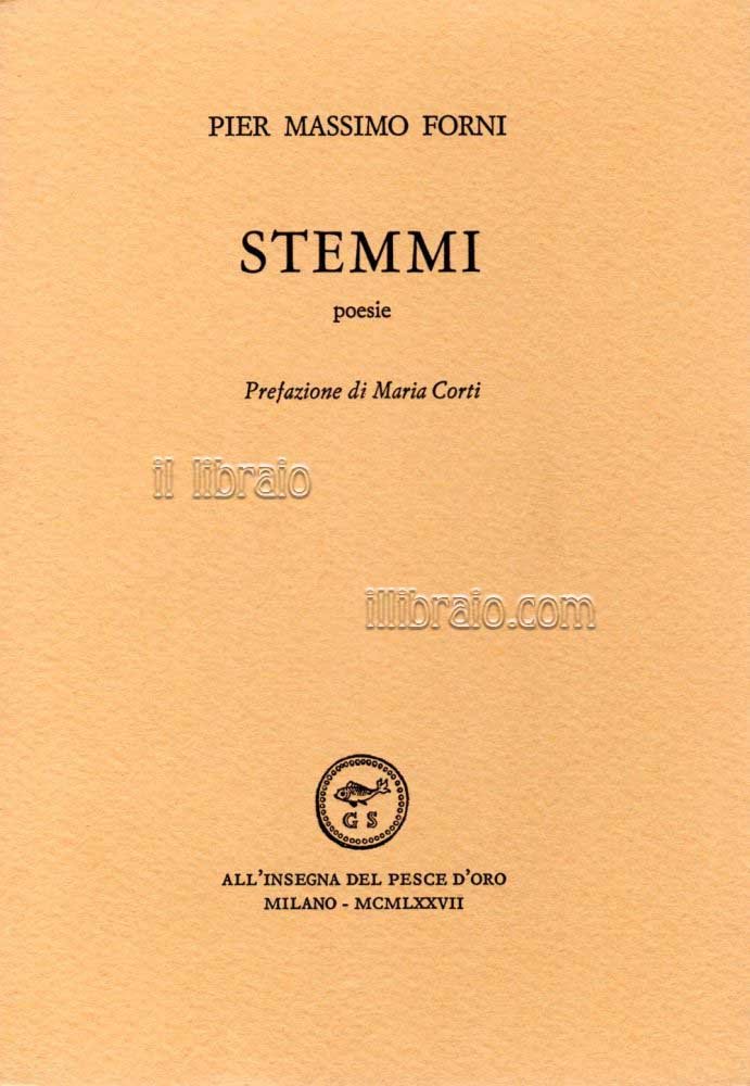 Stemmi. Poesie