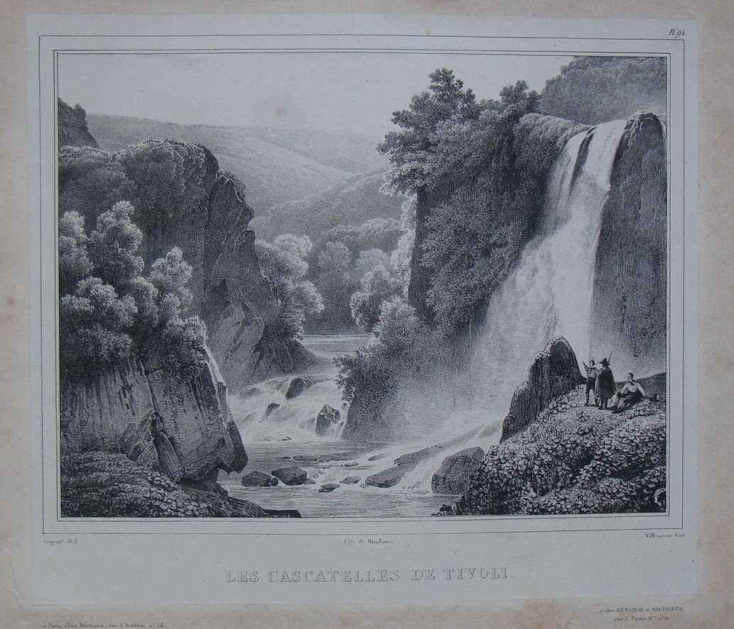 Les Cascatelles de Tivoli.