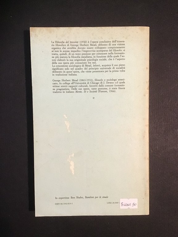 LA FILOSOFIA DEL PRESENTE