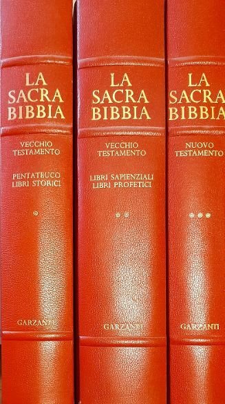 LA SACRA BIBBIA. Illustrata con dipinti, acqueforti e disegni di …