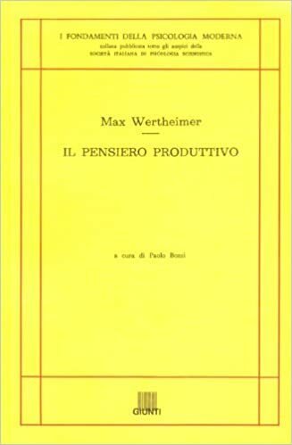 IL PENSIERO PRODUTTIVO
