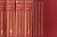 ENCICLOPEDIA DELLA MUSICA (4 Volumi)