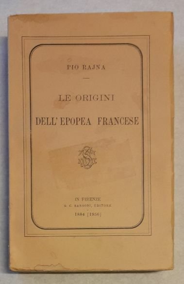 LE ORIGINI DELL'EPOPEA FRANCESE