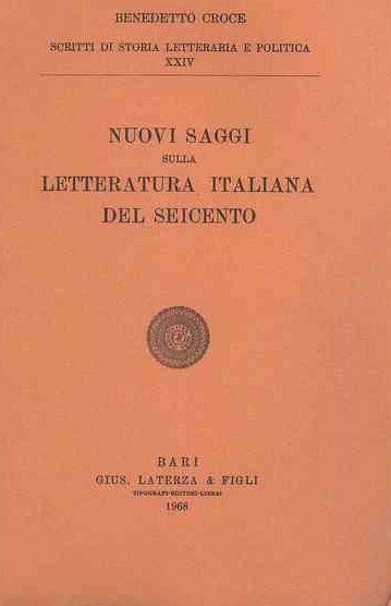 NUOVI SAGGI SULLA LETTERATURA ITALIANA DEL SEICENTO