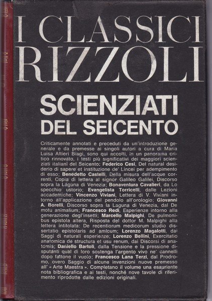 SCIENZIATI DEL SEICENTO