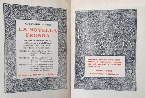 LA NOVELLA FRONDA. TOMO III. Il Risorgimento nazionale - (Il …